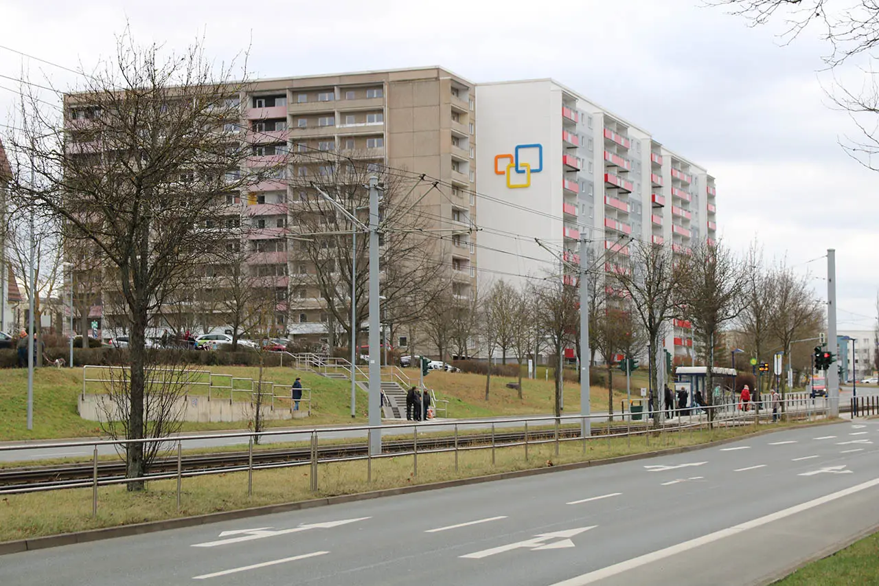 Smartes Quartier Jena-Lobeda // Foto: Stadtwerke Jena / Tina Schnabel