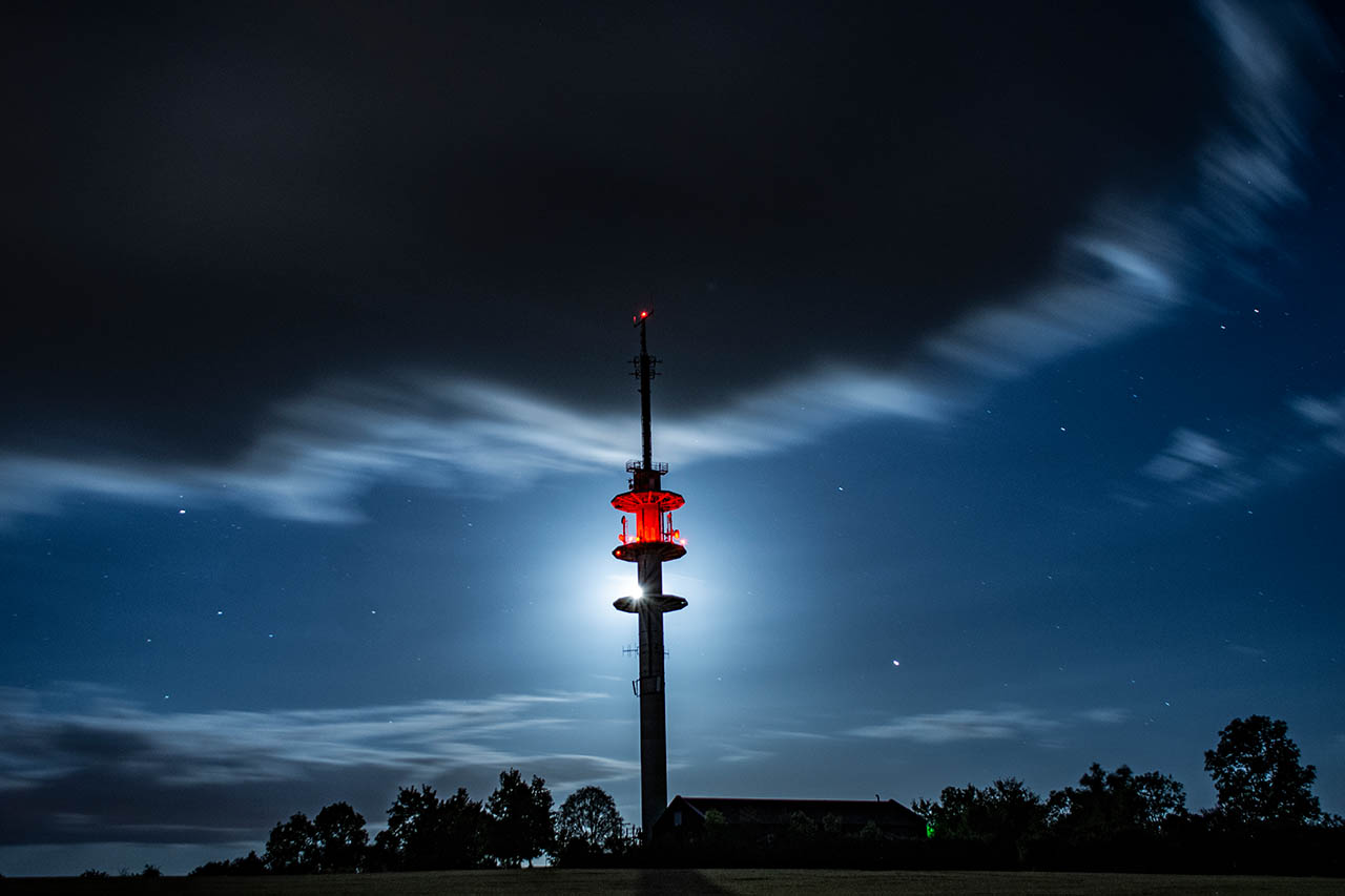 Nachtfotografie, Cospoth Jena. Foto: Frank Liebold, Jenafotografx