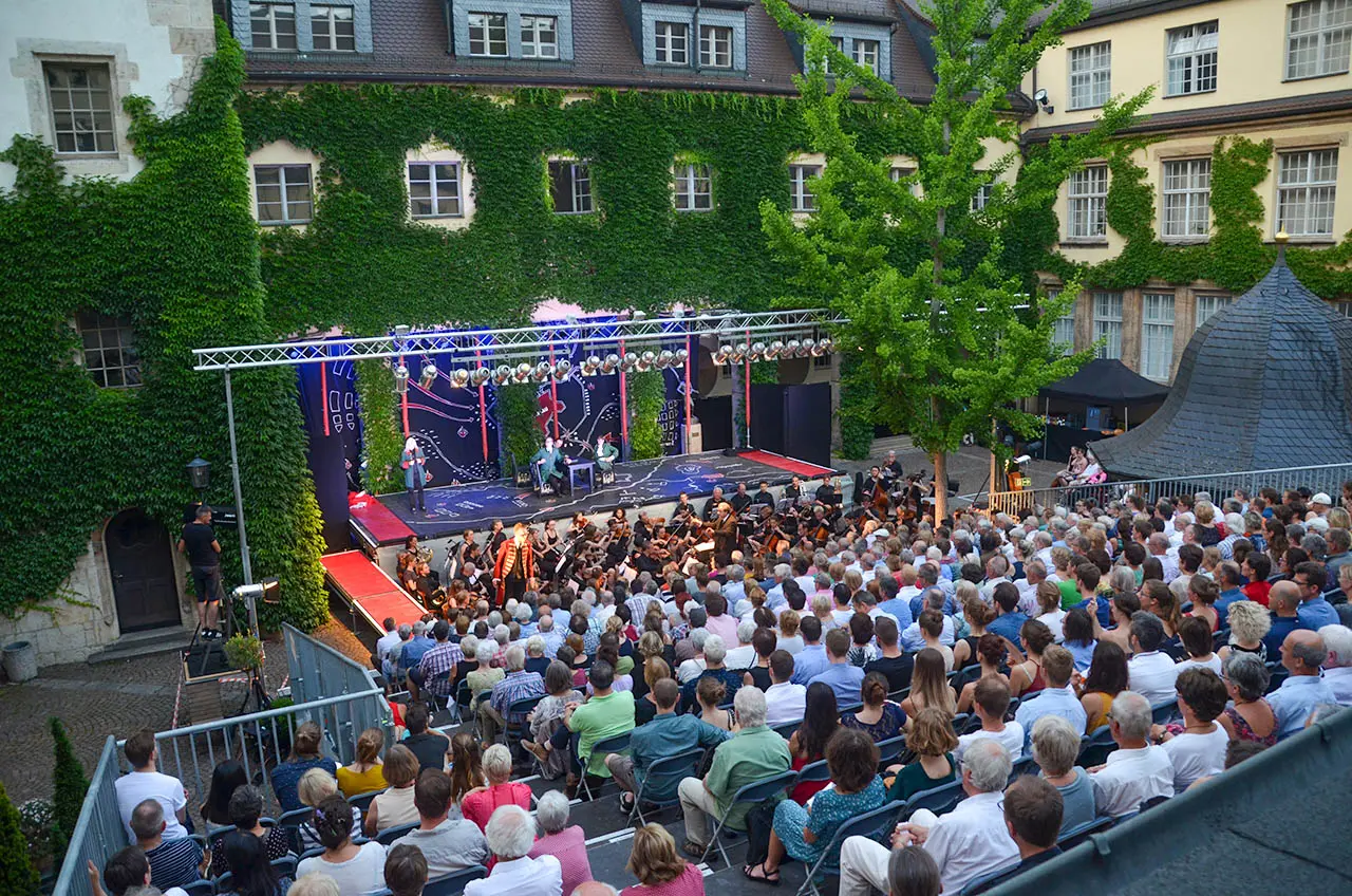Hofoper Jena 2025: Open-Air-Oper startet am 17. Juni 2025, Foto: C. Barth // Musikalischer Bereich // FSU Jena