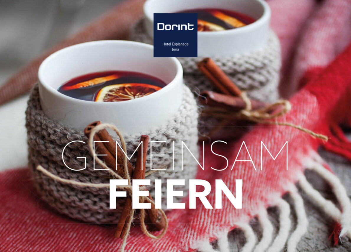 Festlich feiern im Herzen Thüringens: Adventsbuffet im Dorint Hotel Esplanade Jena Festlich feiern im Herzen Thüringens: Adventsbuffet im Dorint Hotel Esplanade Jena, Grafikflyer: Dorint Hotel Esplanade Jena