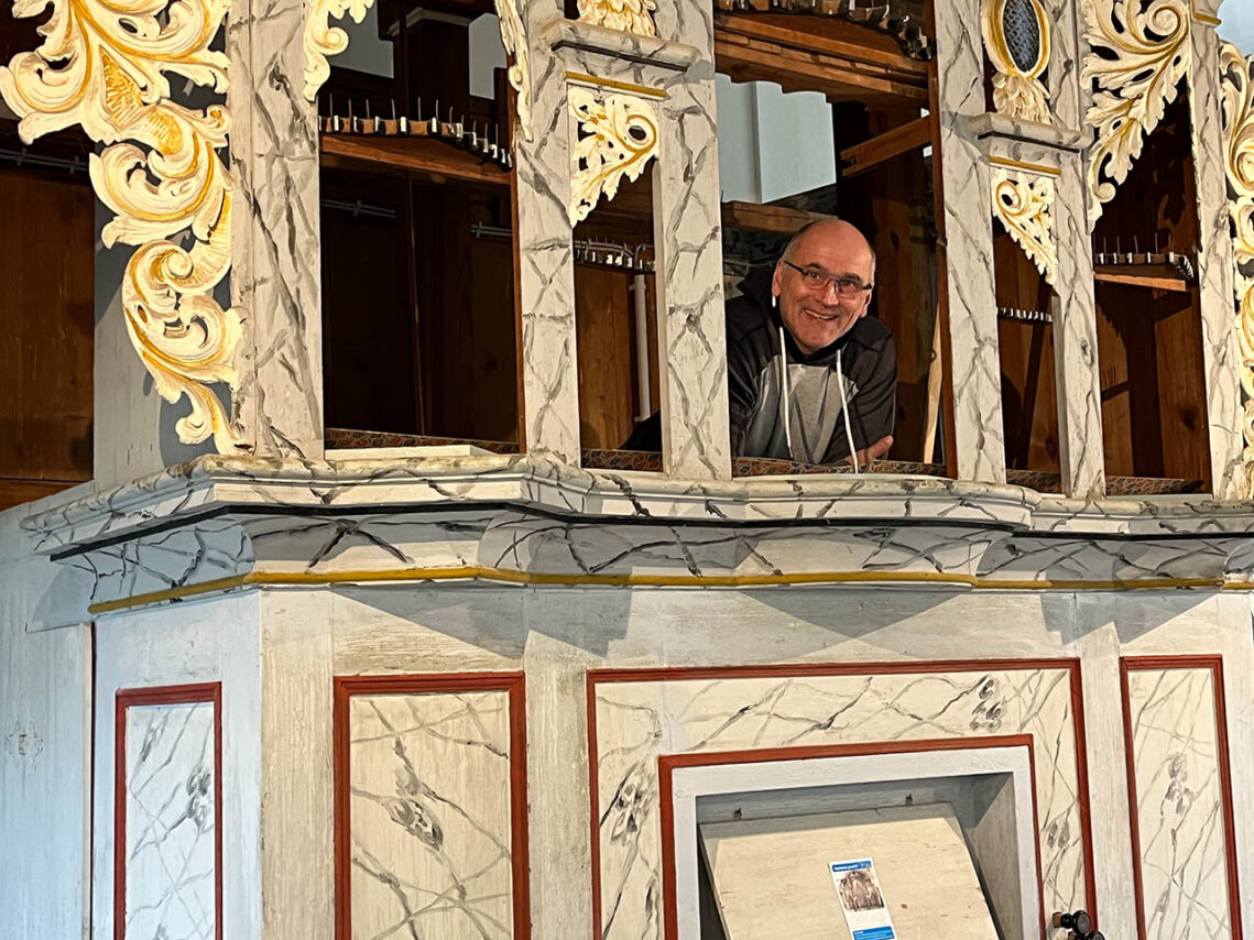 Heimatkrimi in Mennewitz: Das Rätsel der Orgelbauer. Foto: Harald Hempel