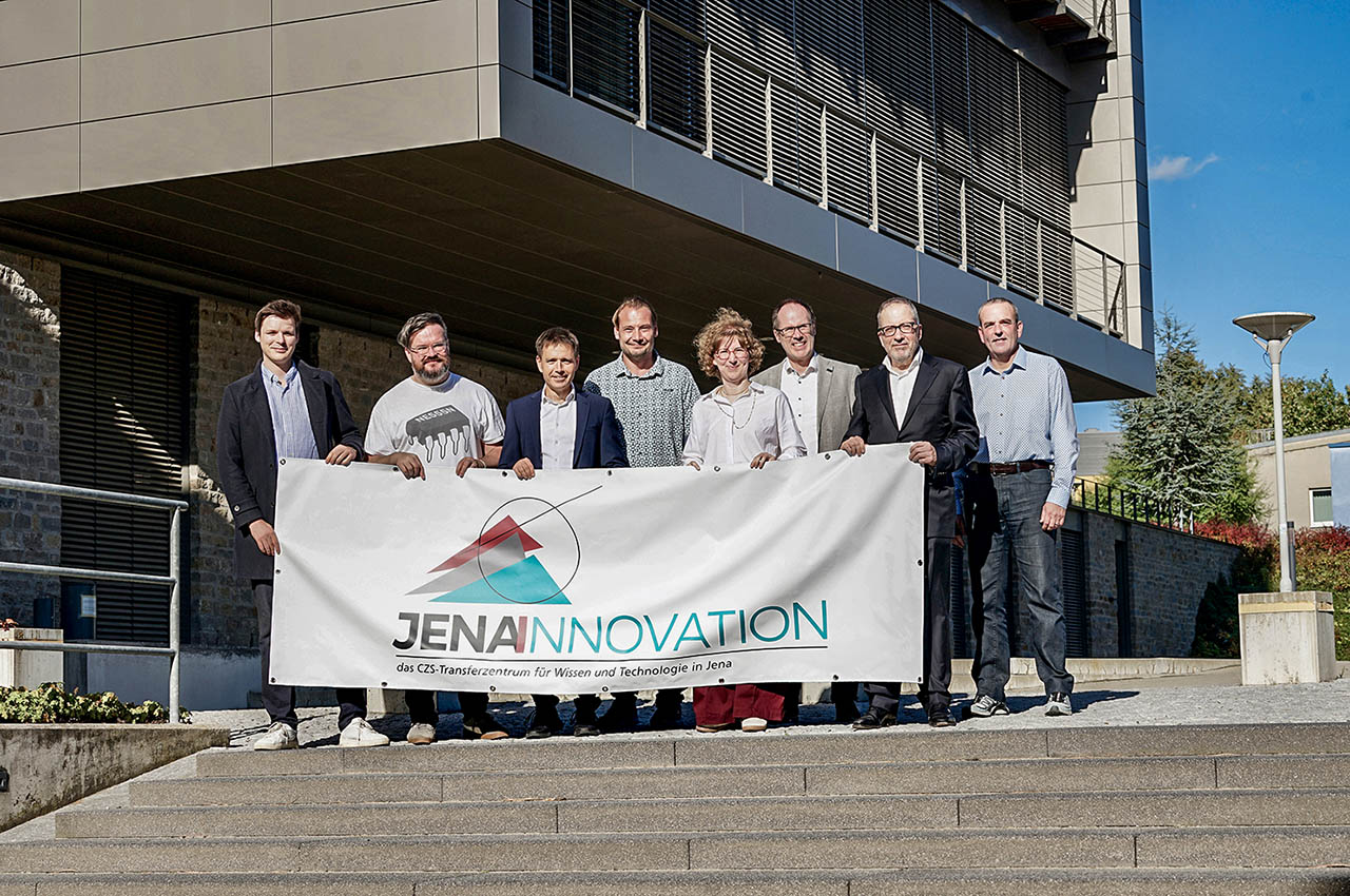 Jena startet JENAiNNOVATION: Neues Transferzentrum für Forschung & Innovation. Carl-Zeiss-Stiftung fördert mit 3 Mio. Euro. Foto: Immo Feine